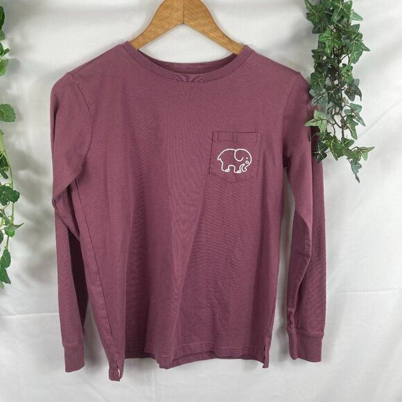 Ivory Ella RARE Berry Long Sleeve top XXS - Picture 2 of 4